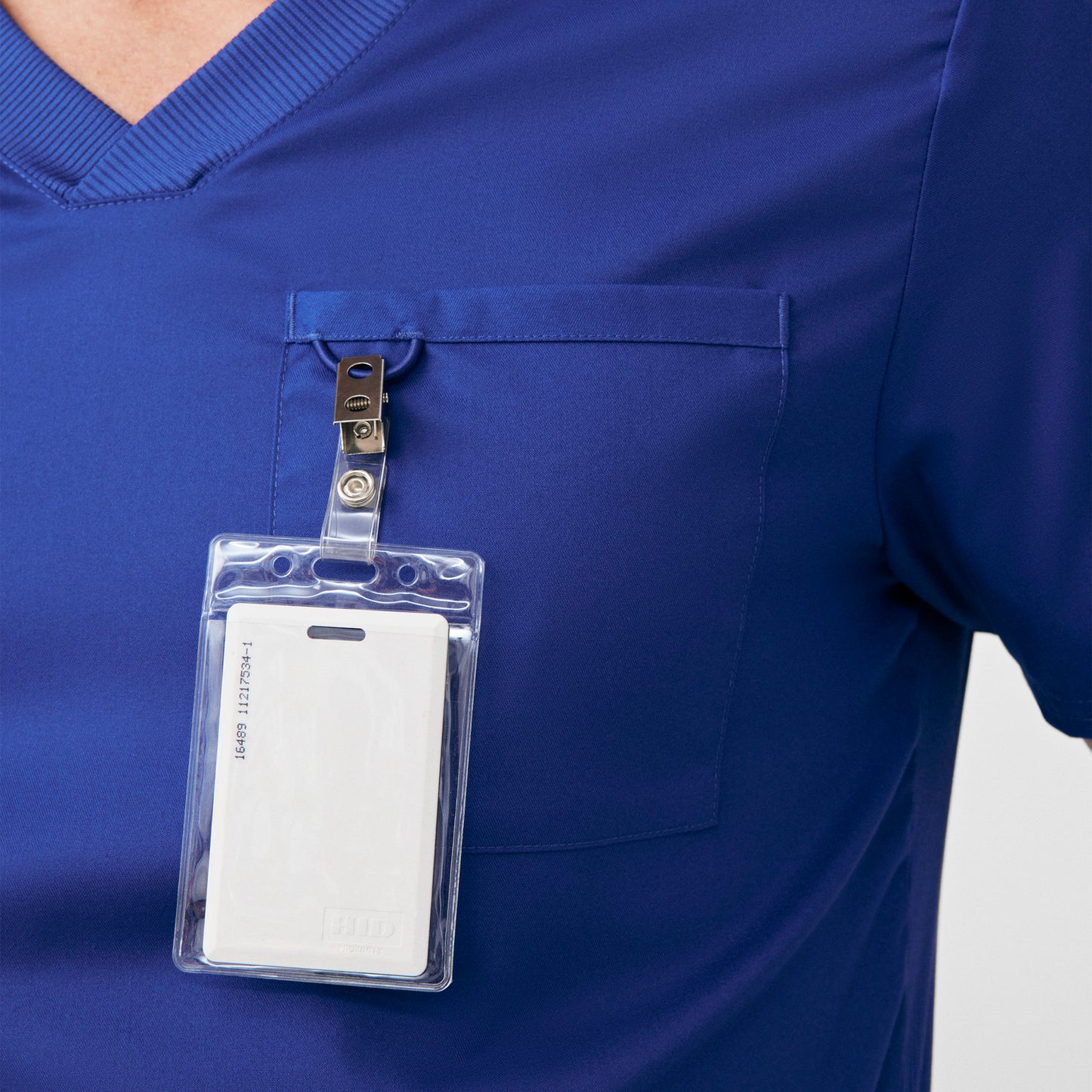 ProFlex 4-Pocket V-Neck Top  | Galaxy