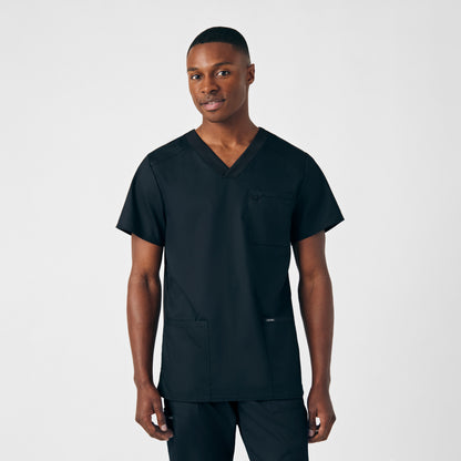 ProFlex 4-Pocket V-Neck Top  | Black