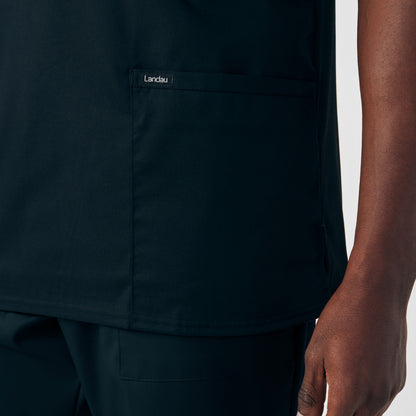 ProFlex 4-Pocket V-Neck Top  | Black