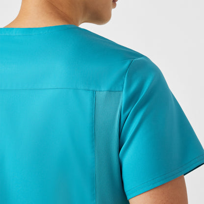 ProFlex 4-Pocket V-Neck Top  | Teal