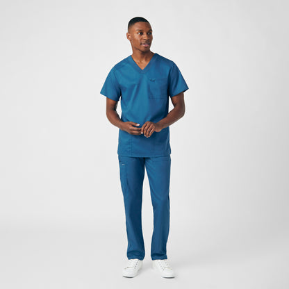 ProFlex 4-Pocket V-Neck Top  | Caribbean