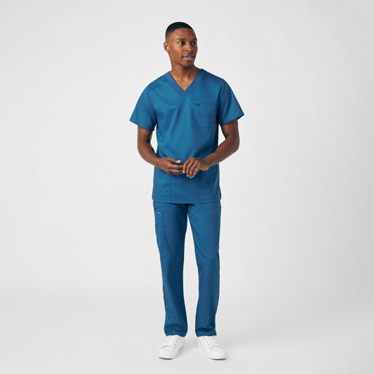 ProFlex 4-Pocket V-Neck Top  | Caribbean