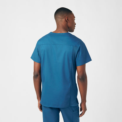 ProFlex 4-Pocket V-Neck Top  | Caribbean