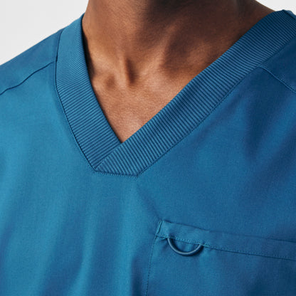 ProFlex 4-Pocket V-Neck Top  | Caribbean