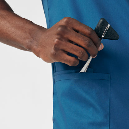 ProFlex 4-Pocket V-Neck Top  | Caribbean