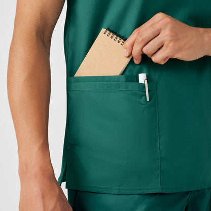 ProFlex 4-Pocket V-Neck Top  | Hunter