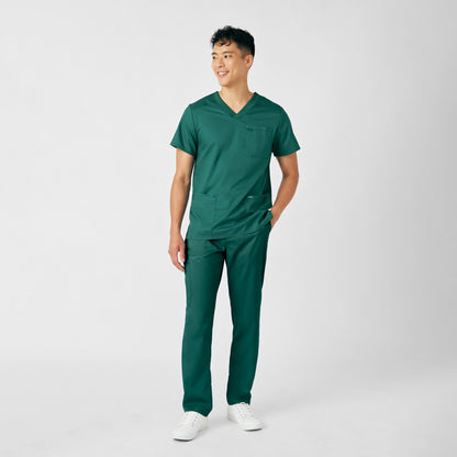 ProFlex 4-Pocket V-Neck Top  | Hunter