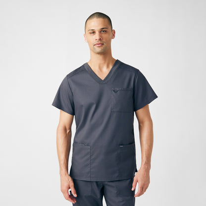 ProFlex 4-Pocket V-Neck Top  | Graphite