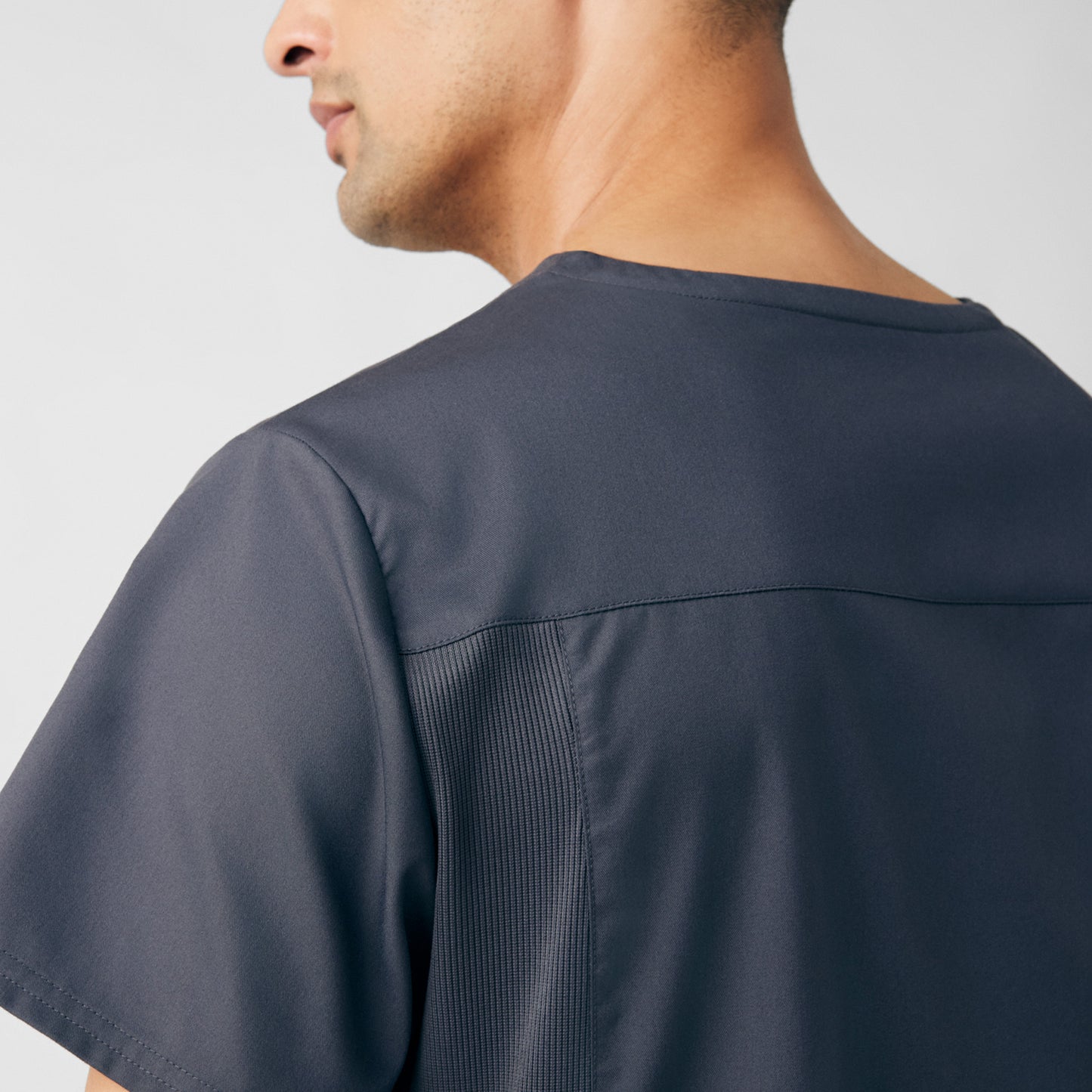 ProFlex 4-Pocket V-Neck Top  | Graphite