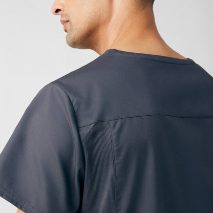 ProFlex 4-Pocket V-Neck Top  | Graphite