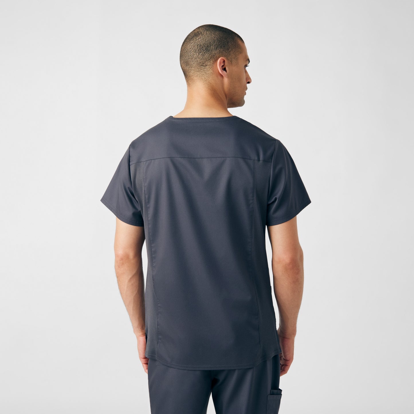 ProFlex 4-Pocket V-Neck Top  | Graphite
