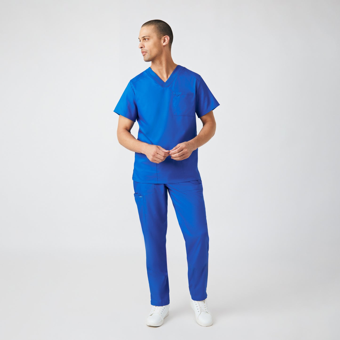 ProFlex 4-Pocket V-Neck Top  | Royal