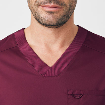 ProFlex 4-Pocket V-Neck Top  | Wine
