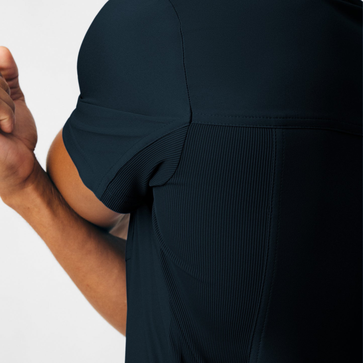 Forward 4-Pocket V-Neck Top  | Black