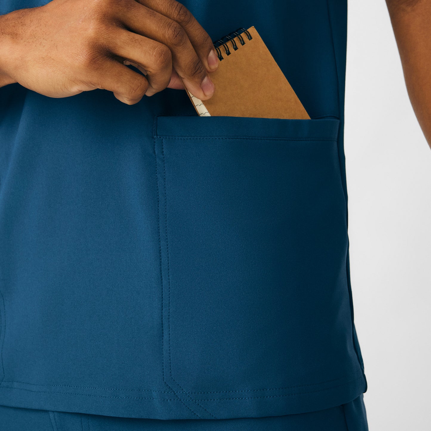 Forward 4-Pocket V-Neck Top  | Caribbean