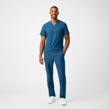 Forward 4-Pocket V-Neck Top  | Caribbean