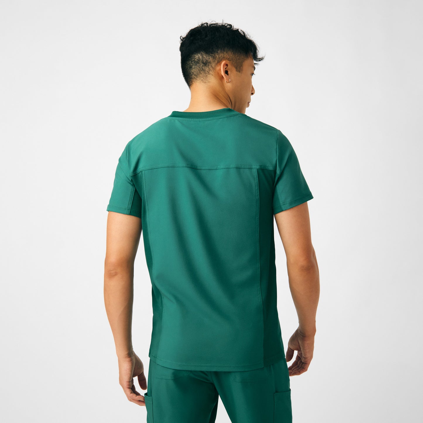 Forward 4-Pocket V-Neck Top  | Hunter