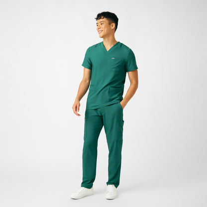 Forward 4-Pocket V-Neck Top  | Hunter