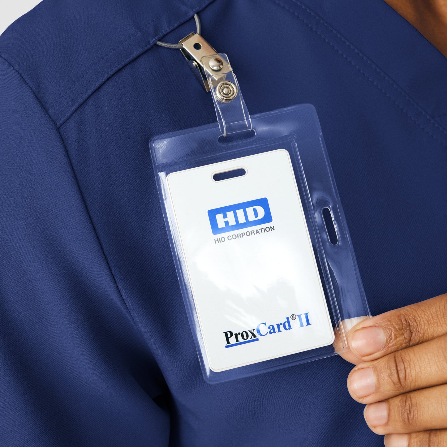 Forward 4-Pocket V-Neck Top  | Navy