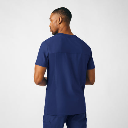 Forward 4-Pocket V-Neck Top  | Navy