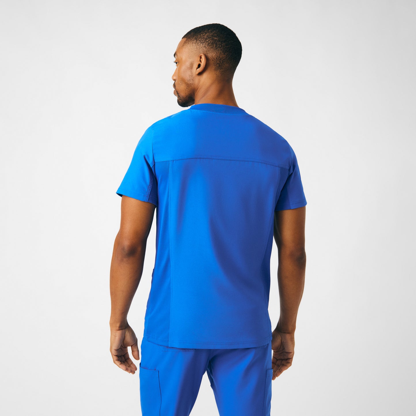 Forward 4-Pocket V-Neck Top  | Royal