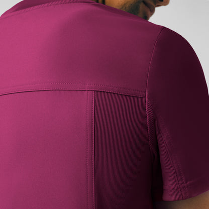 Forward 4-Pocket V-Neck Top  | Wine