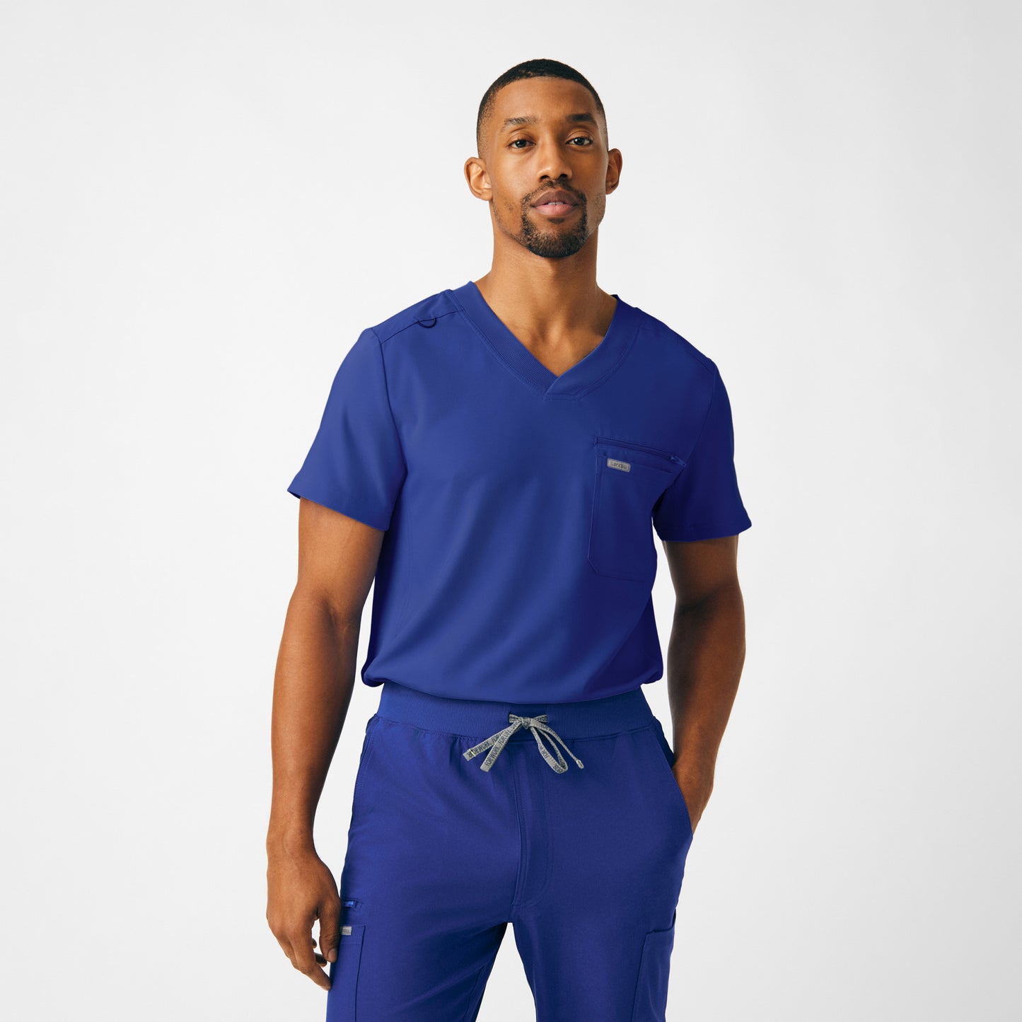 Forward 2-Pocket V-Neck Top  | Galaxy