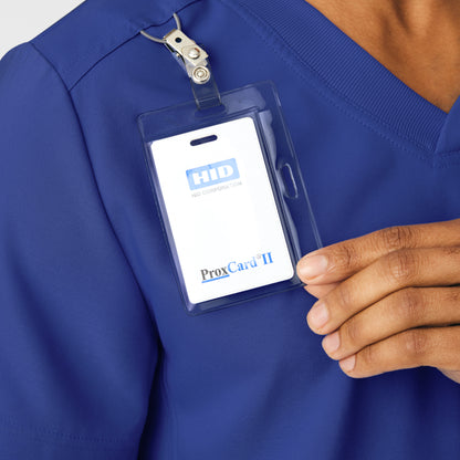 Forward 2-Pocket V-Neck Top  | Galaxy