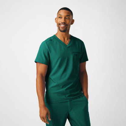 Forward 2-Pocket V-Neck Top  | Hunter