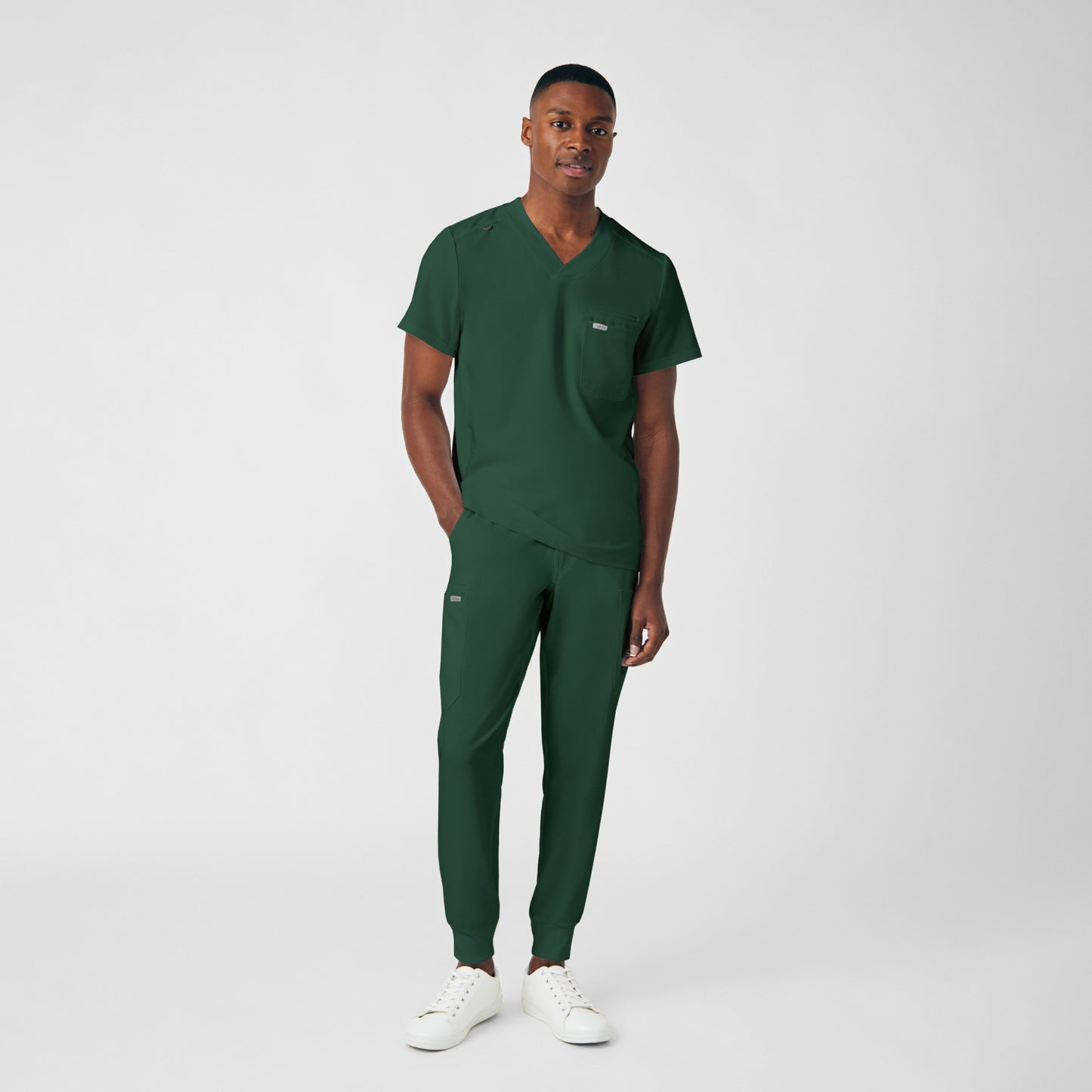 Forward 2-Pocket V-Neck Top  | Mountain View