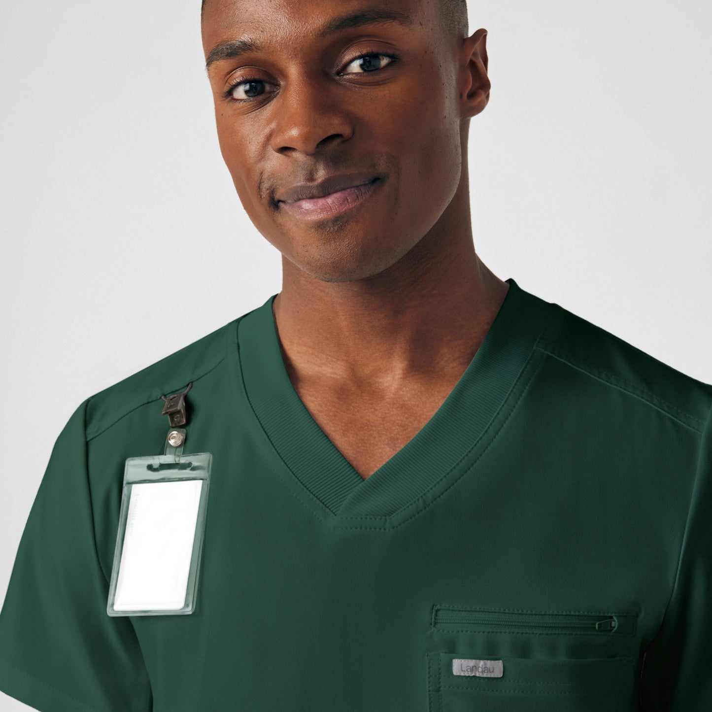 Forward 2-Pocket V-Neck Top  | Mountain View