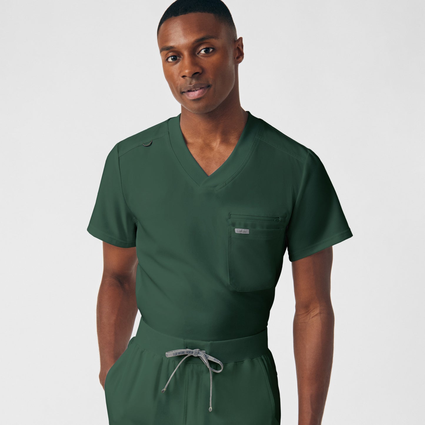 Forward 2-Pocket V-Neck Top  | Mountain View