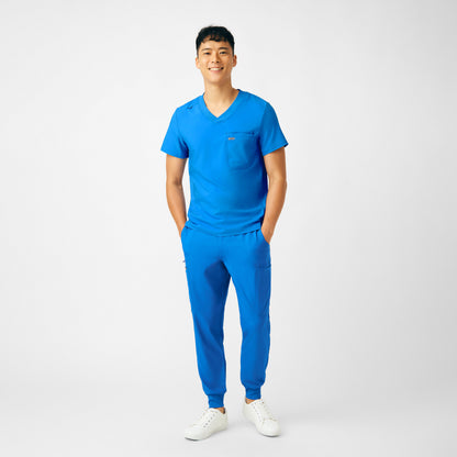 Forward 2-Pocket V-Neck Top  | Royal