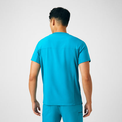 Forward 2-Pocket V-Neck Top  | Teal
