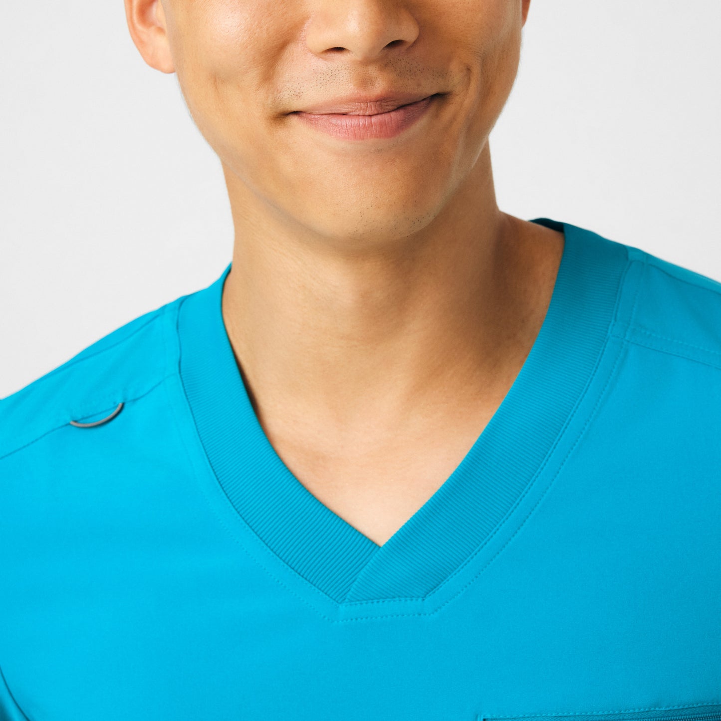 Forward 2-Pocket V-Neck Top  | Teal