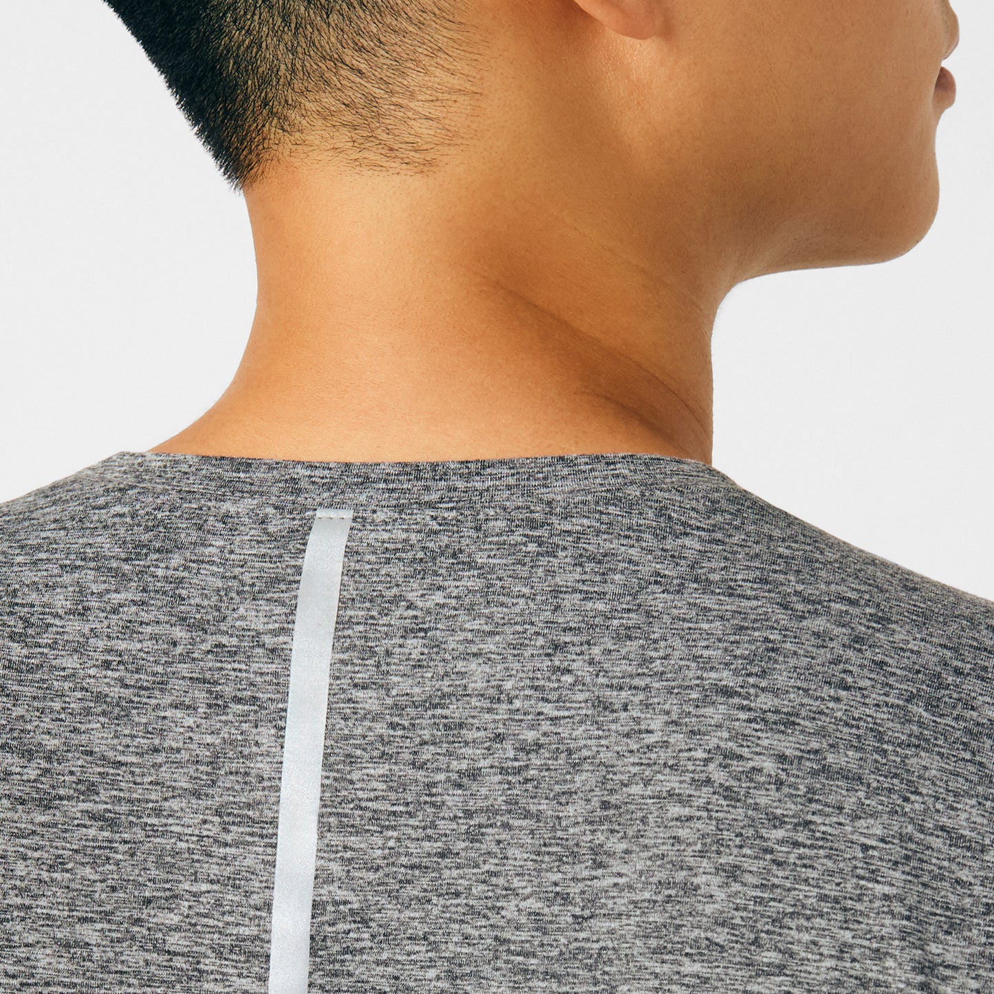 Forward Long-Sleeve Tee  | Heather Black