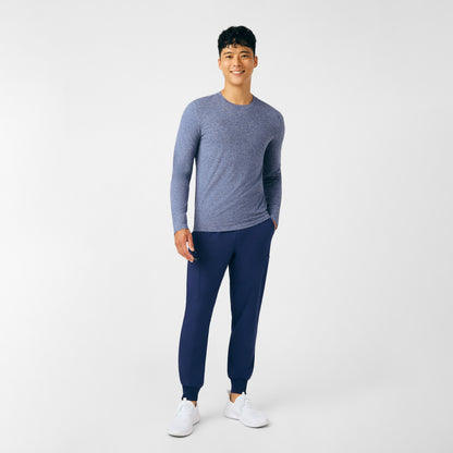 Forward Long-Sleeve Tee  | Heather Navy