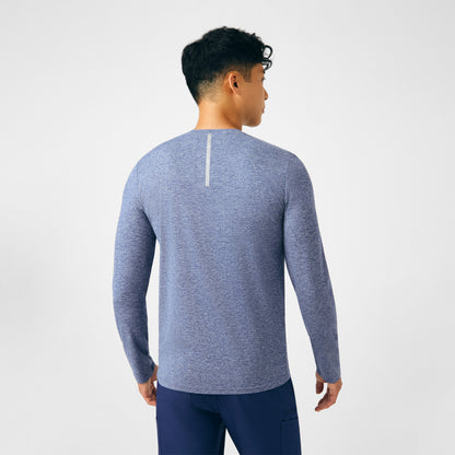 Forward Long-Sleeve Tee  | Heather Navy