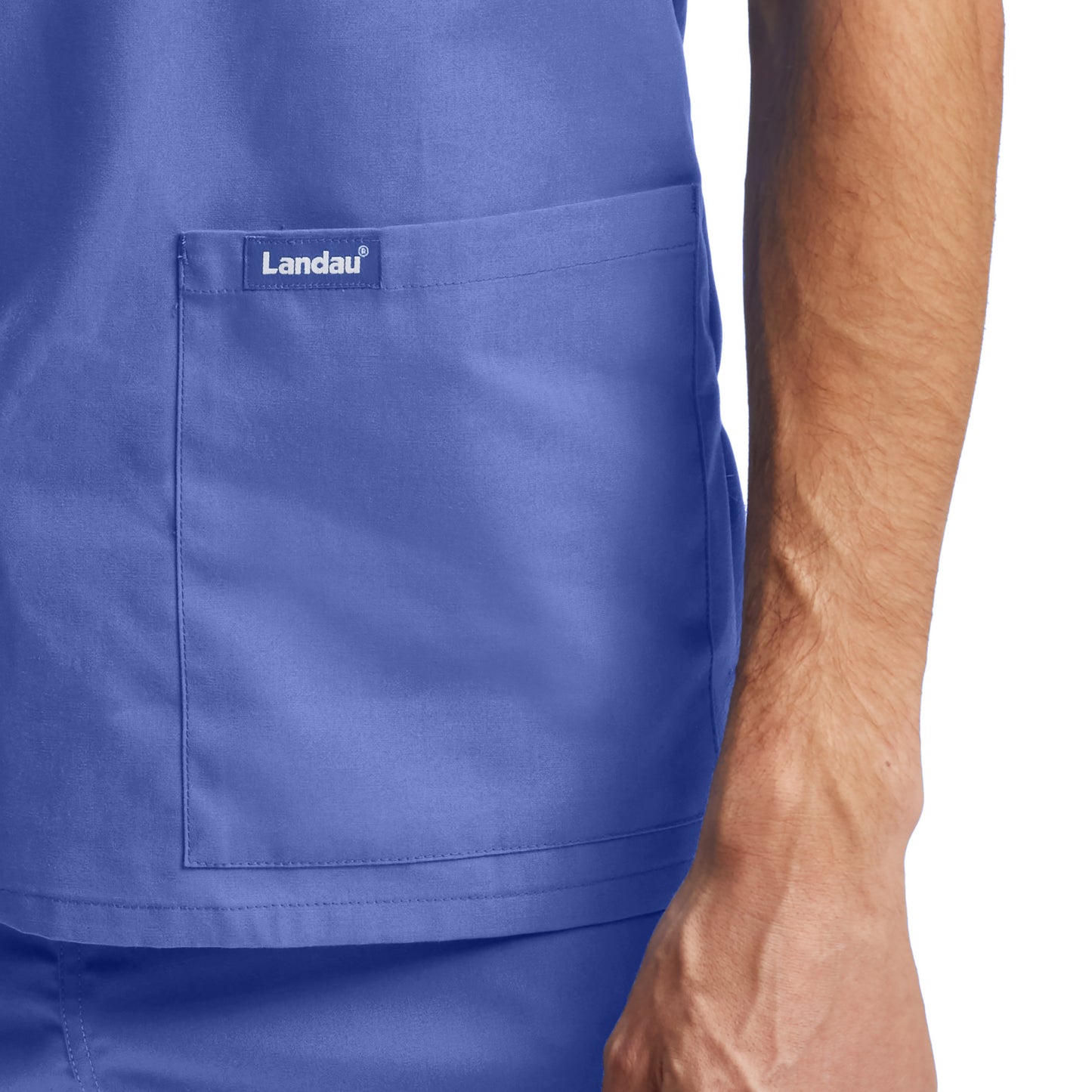 Essentials 3-Pocket V-Neck Top  | Ceil