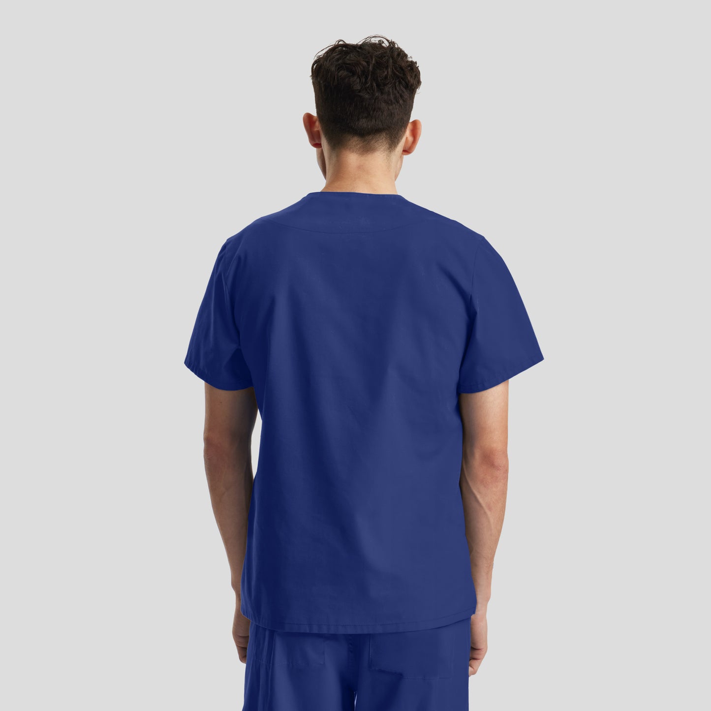 Essentials 3-Pocket V-Neck Top  | Royal