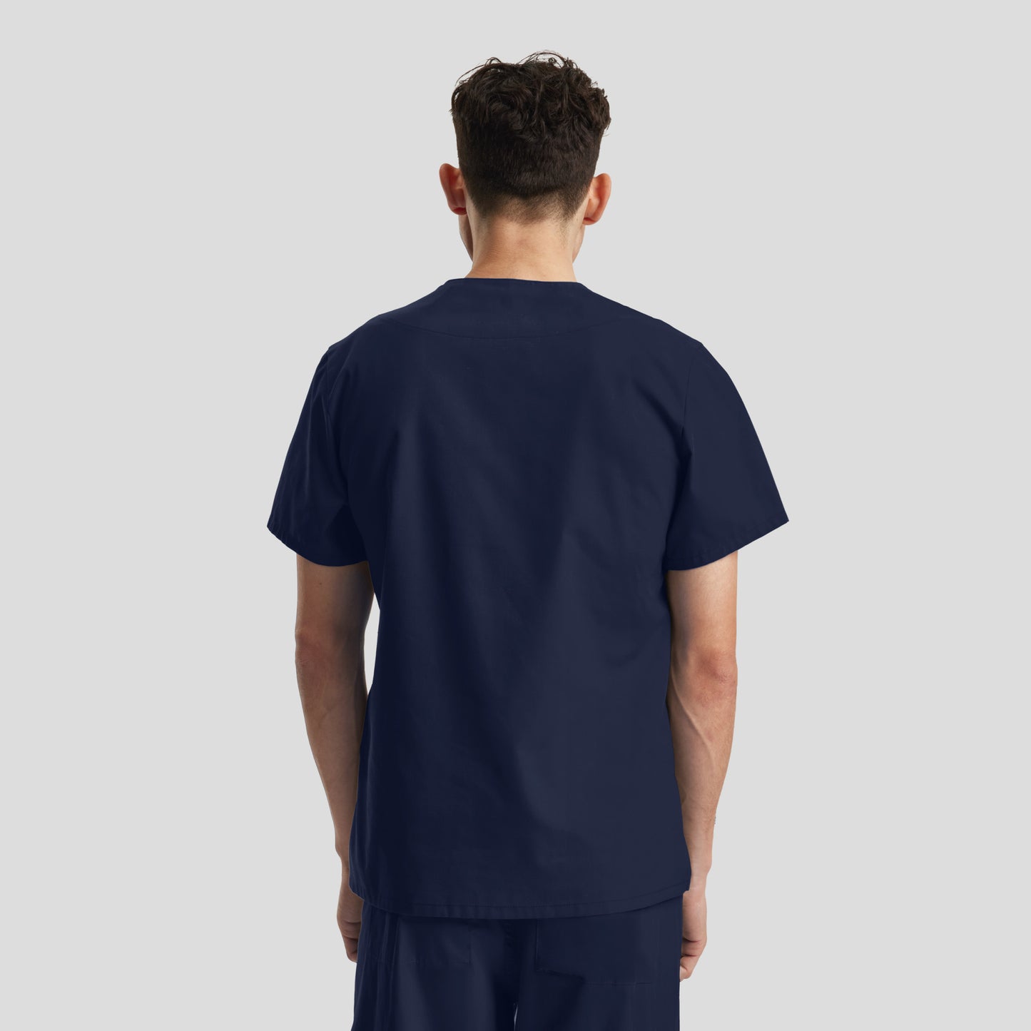 Essentials 3-Pocket V-Neck Top  | Navy