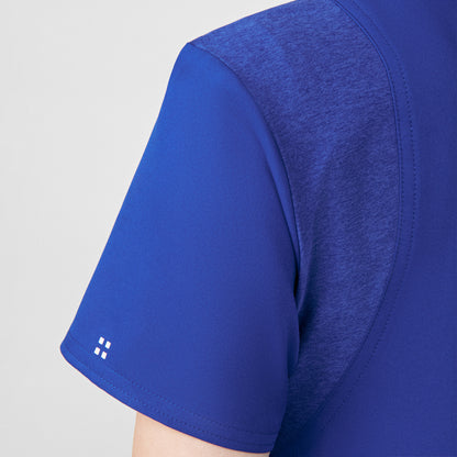 VIBE 2-Pocket V-Neck Top  | Galaxy