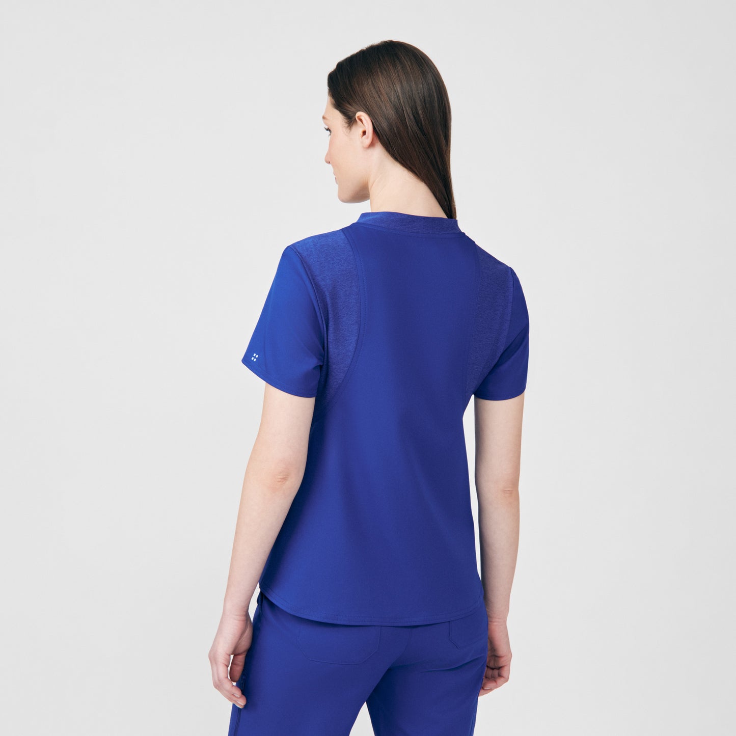 VIBE 2-Pocket V-Neck Top  | Galaxy
