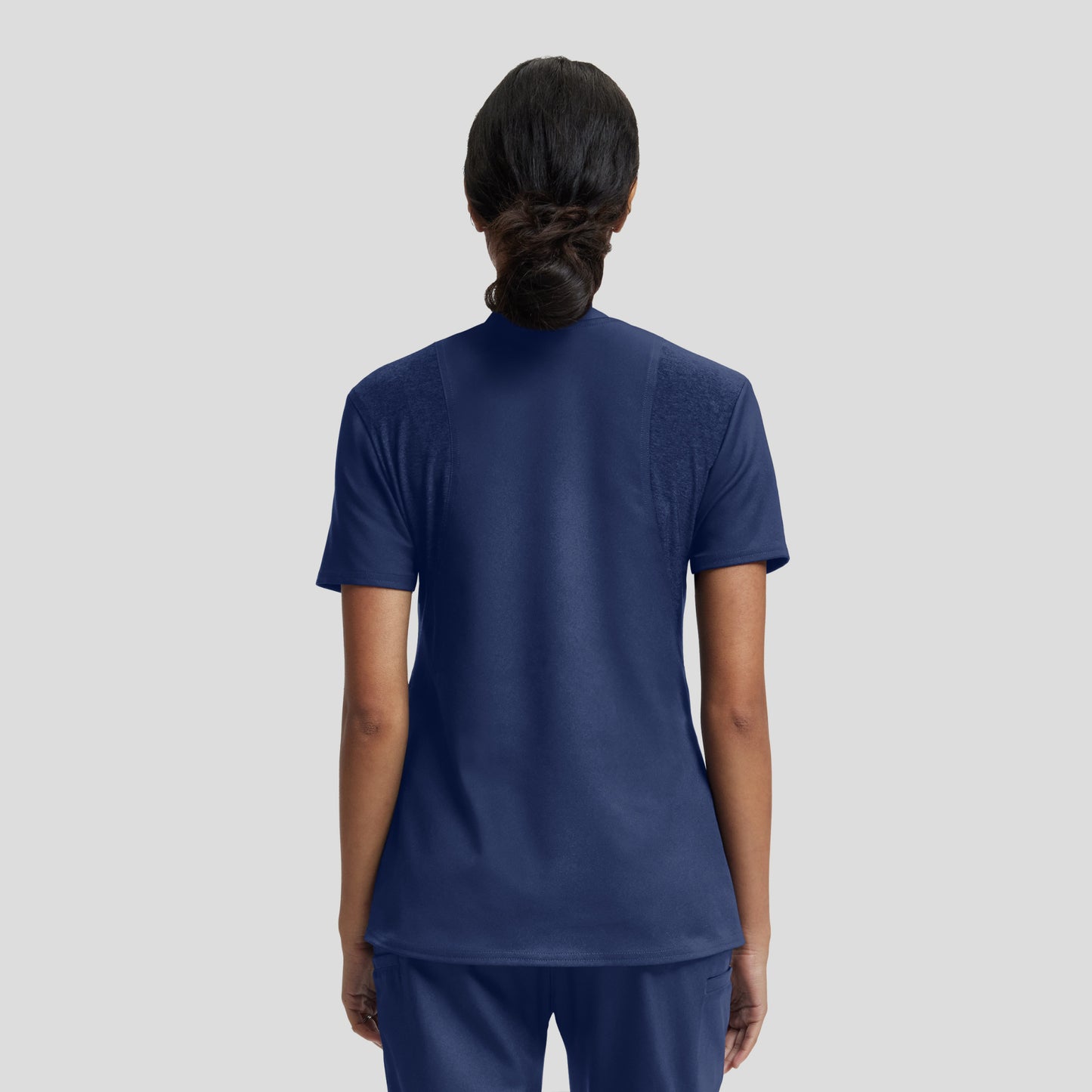 VIBE 2-Pocket V-Neck Top  | Navy