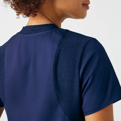 VIBE 2-Pocket V-Neck Top  | Navy