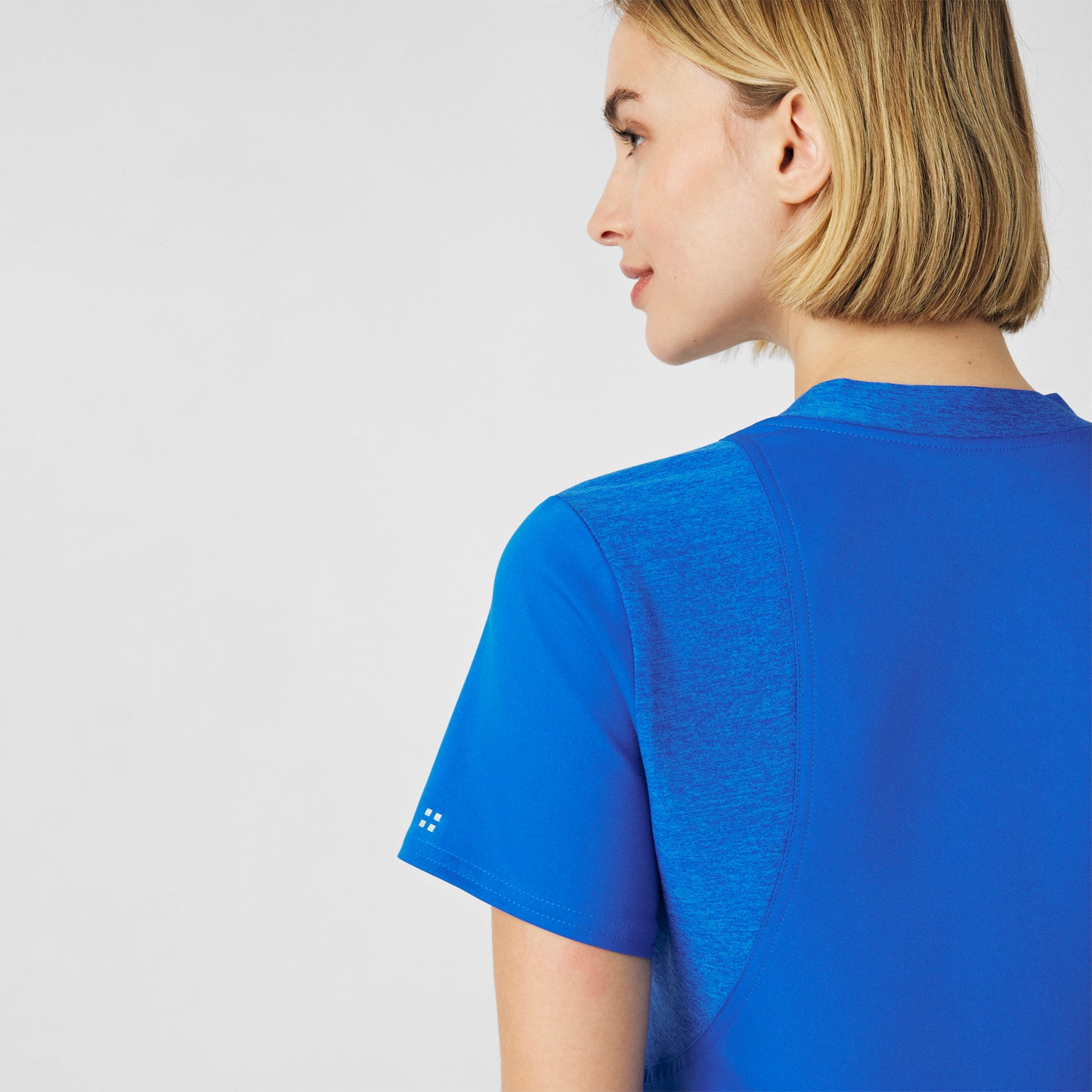 VIBE 2-Pocket V-Neck Top  | Royal