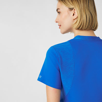 VIBE 2-Pocket V-Neck Top  | Royal
