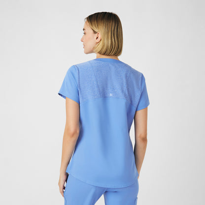 VIBE 3-Pocket V-Neck Top  | Ceil