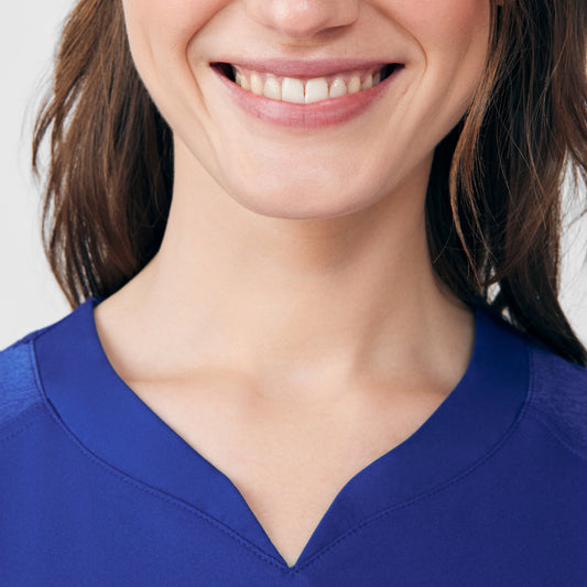 VIBE 3-Pocket V-Neck Top  | Galaxy