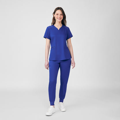 VIBE 3-Pocket V-Neck Top  | Galaxy